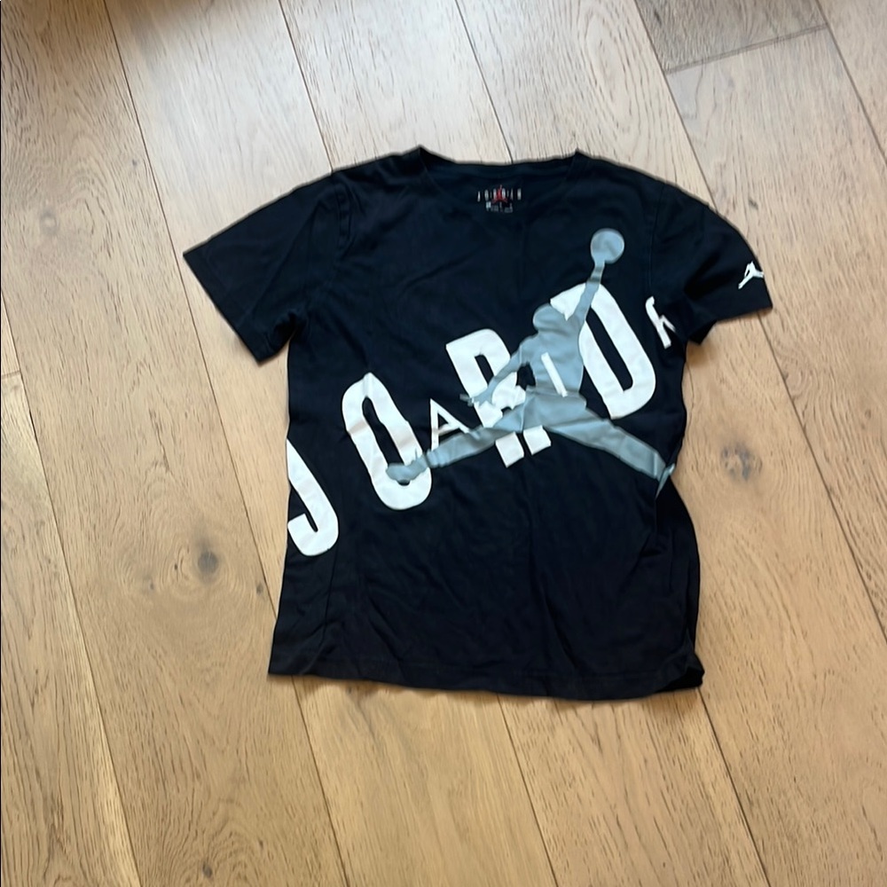 Jordan Black and White Logo T-Shirt